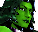She-Hulk's Victory Portraits