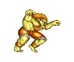 Game Boy / GBC - Street Fighter 2 - Blanka - The Spriters Resource