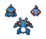 Mudkip, Marshtomp & Swampert