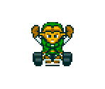 Link (Super Mario Kart-Style)