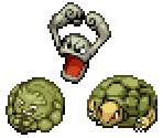 Geodude, Graveler & Golem