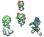 Ralts, Kirlia, Gardevoir & Gallade