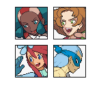 Trainer Card Faces