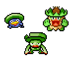 Lotad, Lombre, & Ludicolo