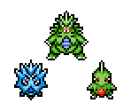 Larvitar, Pupitar & Tyranitar