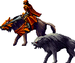 Fire Warg, Warg Rider, & Warg