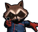 Rocket Raccoon's Victory Portraits