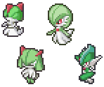 Ralts, Kirlia, Gardevoir & Gallade