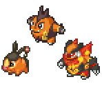 Tepig, Pignite & Emboar