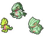 Treecko, Grovyle & Sceptile