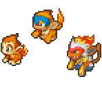 Chimchar, Monferno & Infernape