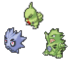 Larvitar, Pupitar & Tyranitar