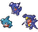 Gible, Gabite & Garchomp