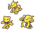 Abra, Kadabra & Alakazam