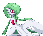 Pokémon: Type Wild Animated Sprite: Shiny Gardevoir