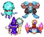 Overworld Enemies & Bosses