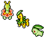 Chikorita, Bayleef & Meganium