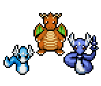 Dratini, Dragonair & Dragonite