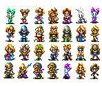 Playable Characters (Overworld)