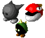 Enemies (Kirby 64, Super Mario RPG-Style)
