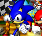 Sonic R Title Screen