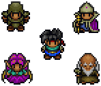 Overworld Characters