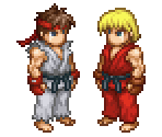 Ken Masters & Ryu