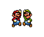 Mario & Luigi (Super Mario Bros. 1 SNES-Style)