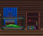 Lilac's Treehouse Indoors (Night)