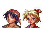 PlayStation - Chrono Cross - Character Portraits - The Spriters