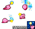 Star Rod Kirby (Kirby Super Star Ultra-Style)