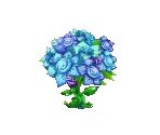 Blue Rose Tree