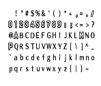 Debug Font