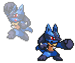 #448 Lucario