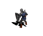 Warrior in Medium Armor with Shield