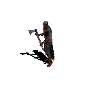 Sorcerer in Medium Armor with Axe