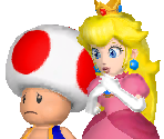 Toad and Peach (NSMBU)