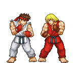Ryu & Ken Masters