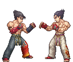 Jin Kazama & Kazuya Mishima