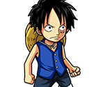 #0003 - Monkey D. Luffy - Gum-Gum Bazooka