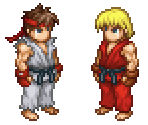 Ryu & Ken Masters