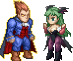 Demitri Maximoff & Morrigan Aensland