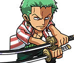 #0218 - Roronoa Zoro - Streaming Wolf Swords