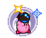 Bomb Kirby (Modern) (Kirby Super Star Ultra-Style)