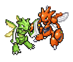 Scyther & Scizor