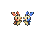 Plusle & Minun