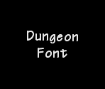 Dungeon Title Font