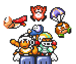 Super Mario World Enemies (Super Mario Bros. 3 SNES-Style)