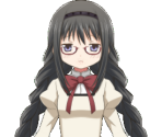 Homura Akemi (Glasses) (School Uniform)
