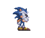 The Spriters Resource - Full Sheet View - Sonic the Hedgehog Media Customs  - Powerless Sonic (Fleetway, Sonic 3-Style)